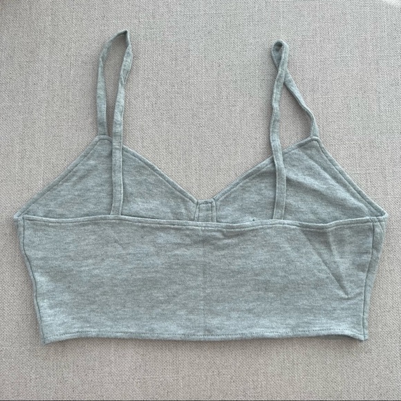 ZARA Super Soft Green Bra Top Size Large - Picture 2 of 2